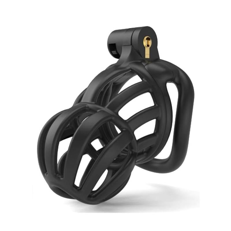 Клетка целомудрия для мужчин 3D Honeycomb Chastity Cage-H Bending Flat (1000061870)