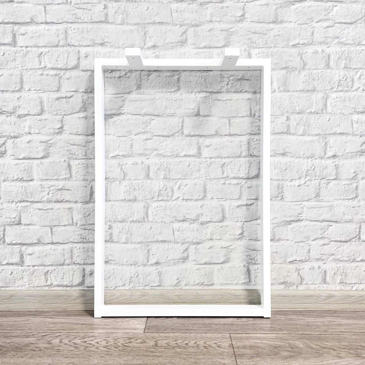 Опора металева для столу Krei Сімпл 735х600 мм пр 40х20 мм Чорний (ОП1144.60.1) - фото 3 Опора металева для столу Krei Сімпл 735х600 мм пр 40х20 мм Чорний (ОП1144.60.1) - фото 3