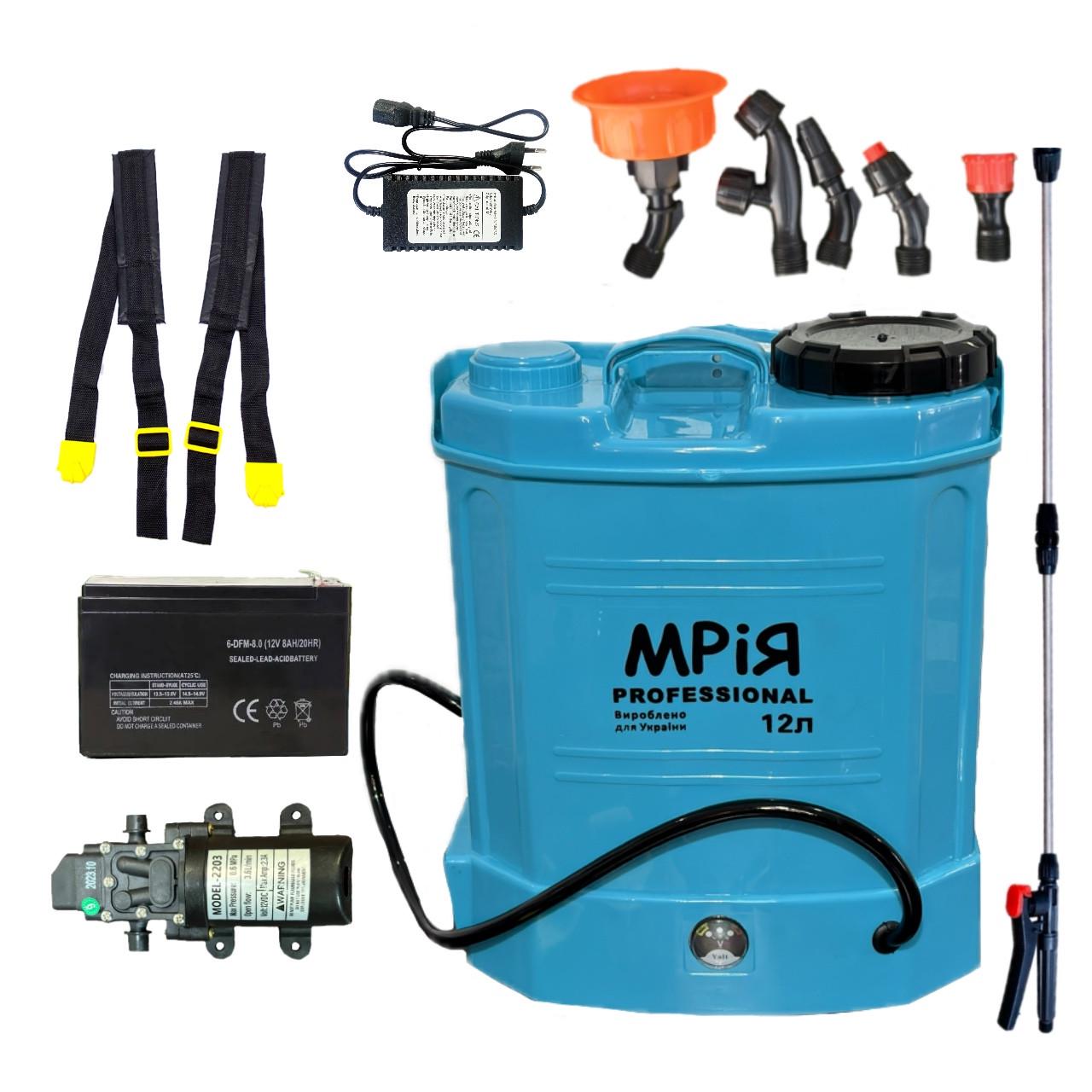 Опрыскиватель аккумуляторный Мрия New 12 л (2171548543)