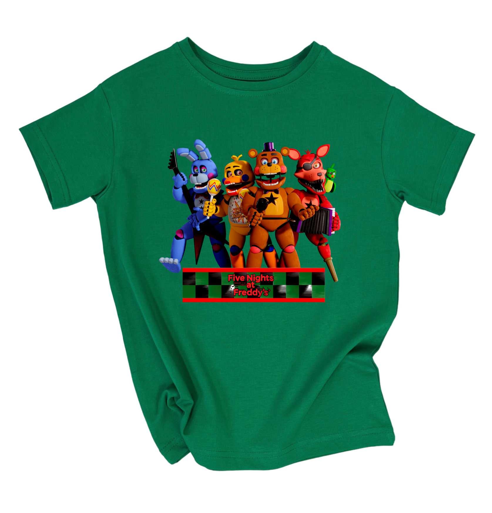 Футболка дитяча TM Spinogriz СПИ2024 Аніматроніки 128 см Зелений (19217359)