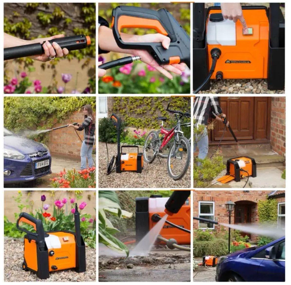 Мийка високого тиску Yard Force EW U13 (03604) - фото 10