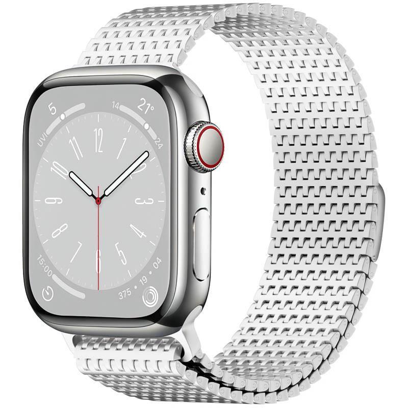 Ремінець WiWU Stainless steel для Apple Watch 38/40/41 мм Silver (00000075563_3)