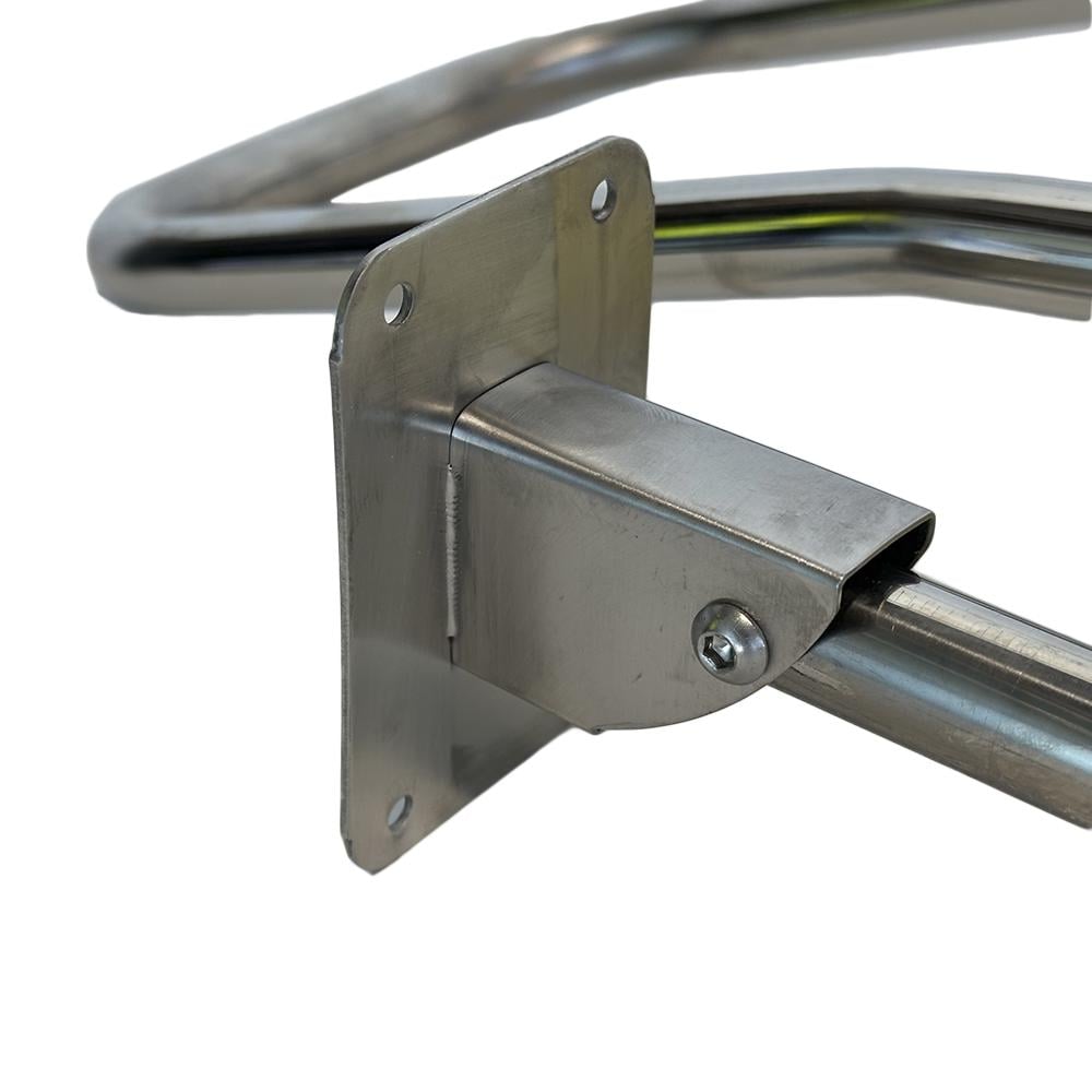 Сидіння для душу відкидне 38.5x37.5x4 см - фото 4 Сидіння для душу відкидне 38.5x37.5x4 см - фото 4