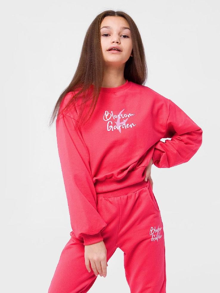 Свитшот Smil 158 см Малиновый (116509)