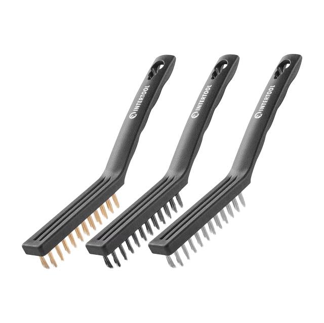 Набор щеток ручных Intertool 215 мм 3 ед. (BT-0005)