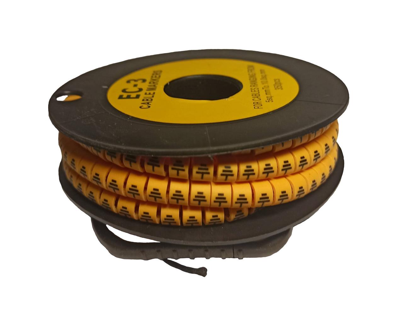 Маркировка кабельная TechnoSystems МК3 "земля" 6-10 мм 180 шт. (1554868623) Маркировка кабельная TechnoSystems МК3 "земля" 6-10 мм 180 шт. (1554868623)