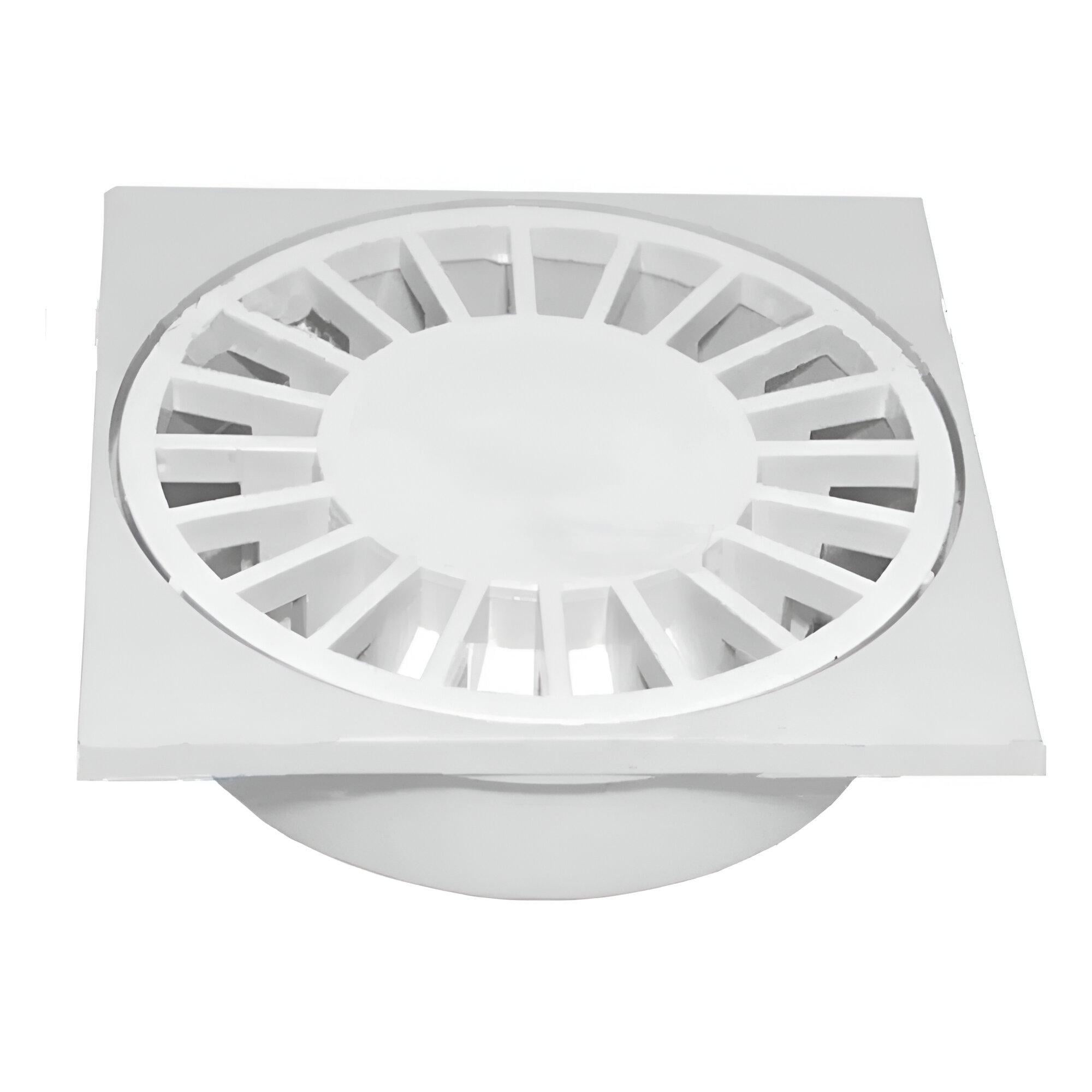 Трап душевой Waterstal нижний отвод Ø 50 мм пластиковый 100x100 мм (YS 400)