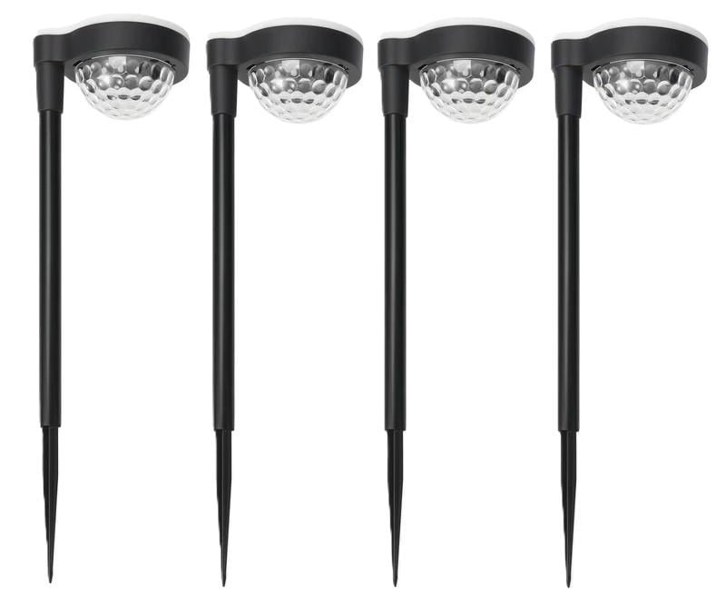 Фонарь садовый Созвездие с проекцией на солнечной батарее 4 шт. Теплый белый (MX-00009030)