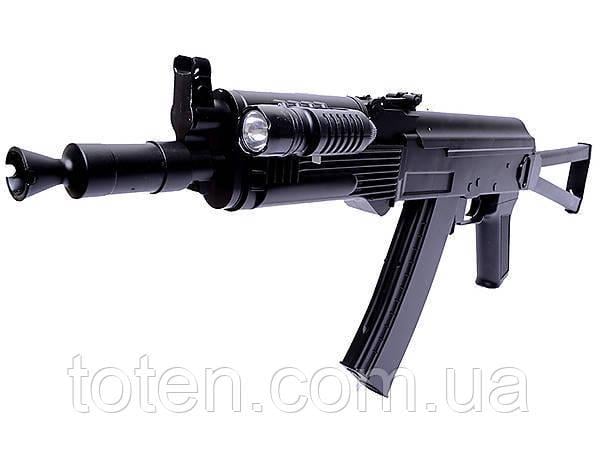 ᐉ Автомат пневматический AK-47 c пpиклaдoм с фонариком и прицелом ...