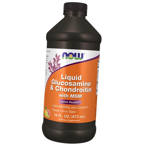 Глюкозамин хондроитин и ЧСЧ Liquid Glucosamine & Chondroitin Цитрус 474 мл (03128004)