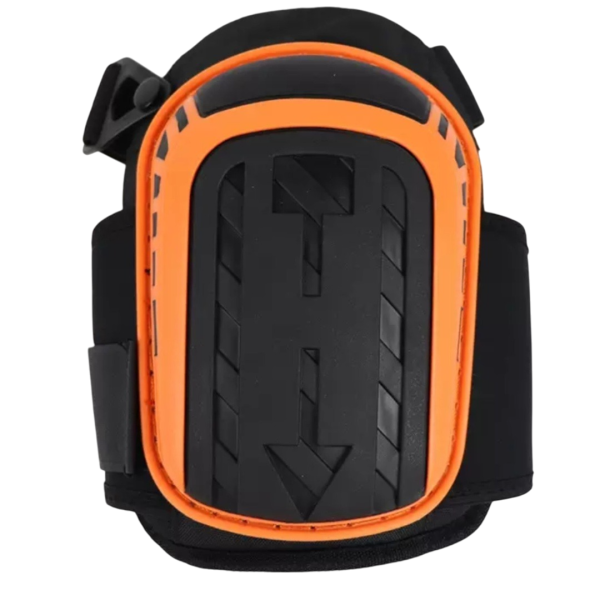 Наколенники строительные профессиональные гелевые защитные протекторы для колен универсальные Черно-оранжевый (194)