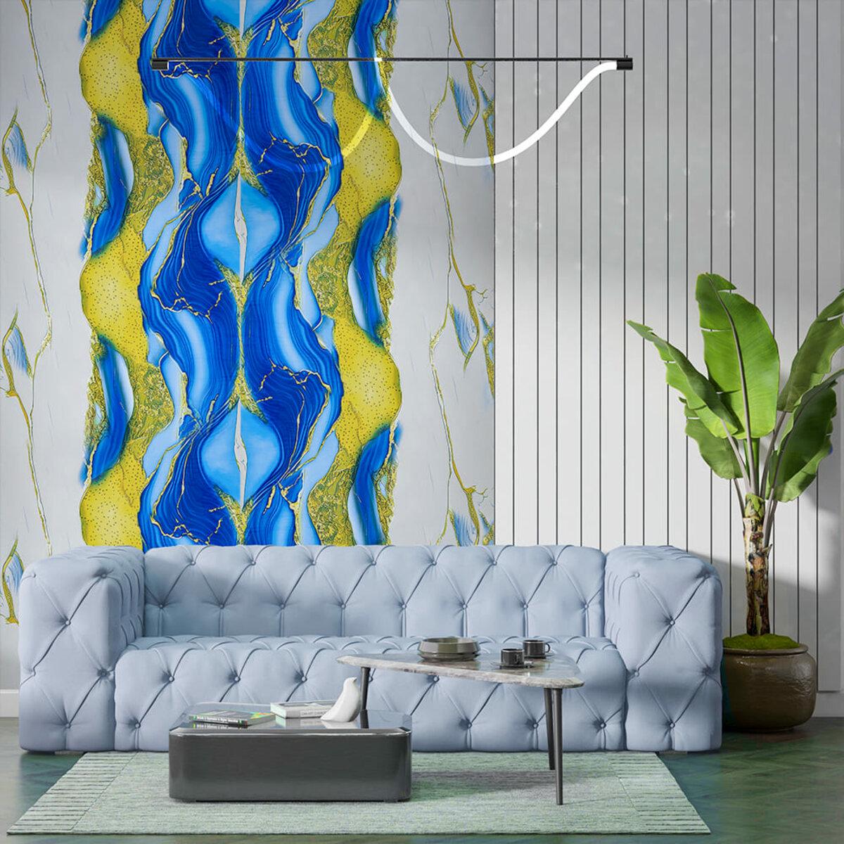 Плитка самоклеящаяся стеновая PET в рулоне 1200х3000х2 мм (SW-00002664)