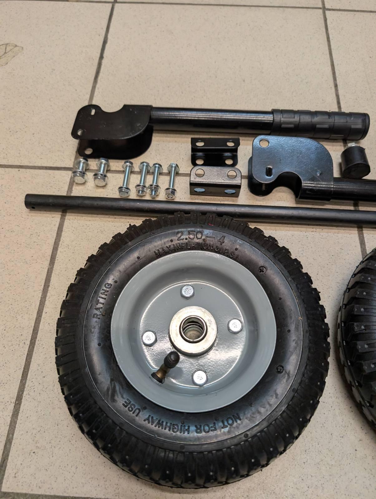 Набор надувных колес для генератора с металлическими ручками для транспортировки 3D (2104618834) - фото 7 Набор надувных колес для генератора с металлическими ручками для транспортировки 3D (2104618834) - фото 7