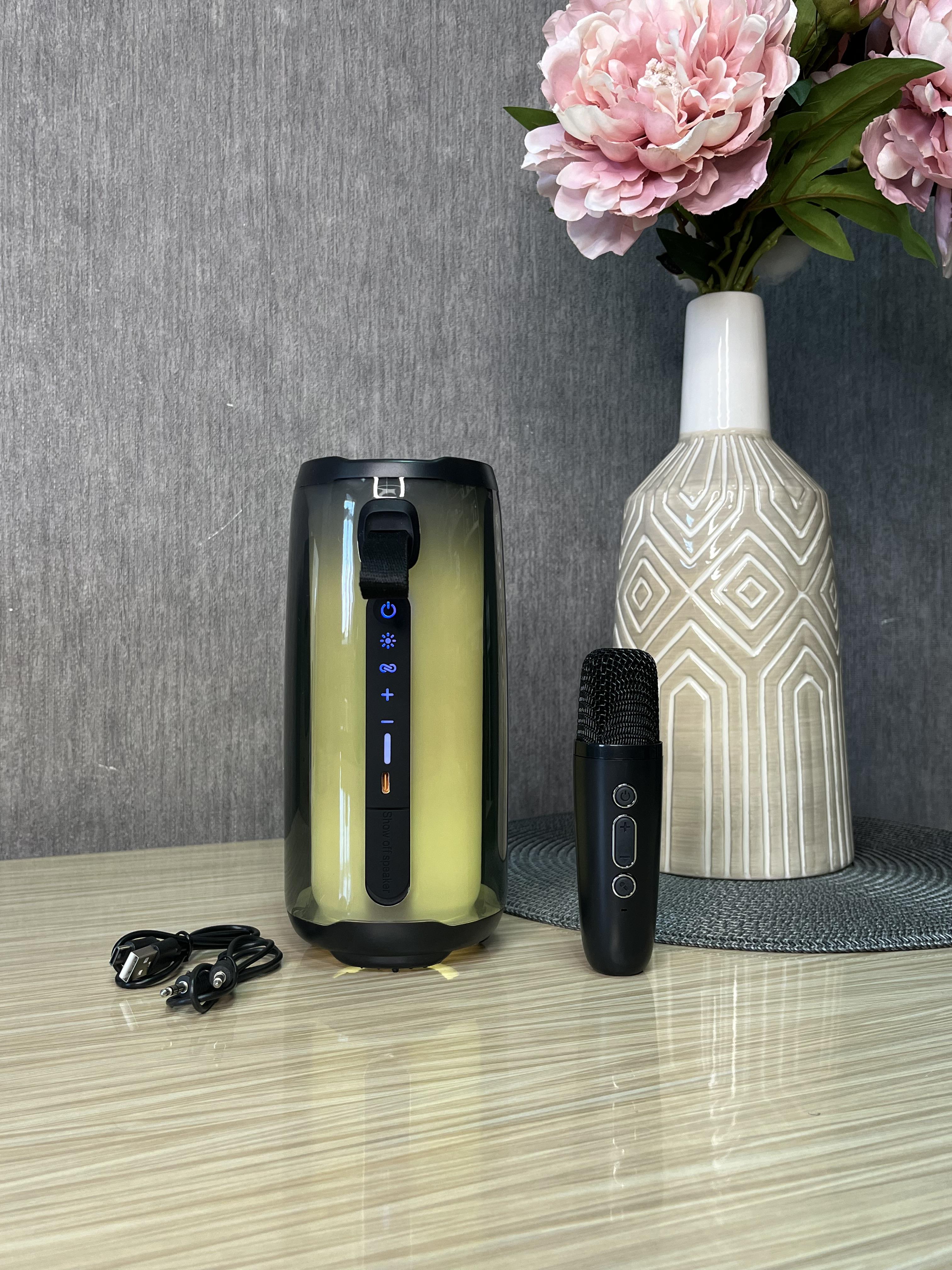 Портативная колонка Bluetooth Pulse 5 с микрофоном (260816) - фото 7