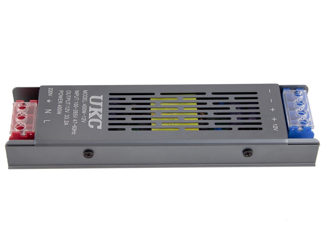 Блок живлення адаптер UKC 400W 12V 33,3 A металлический (3_05360)