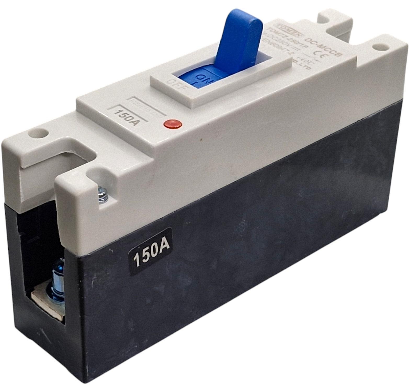 Выключатель постоянного тока TOMZN автоматический DC 100A крупноразмерный под болтовое подключение до 250V (101658506)