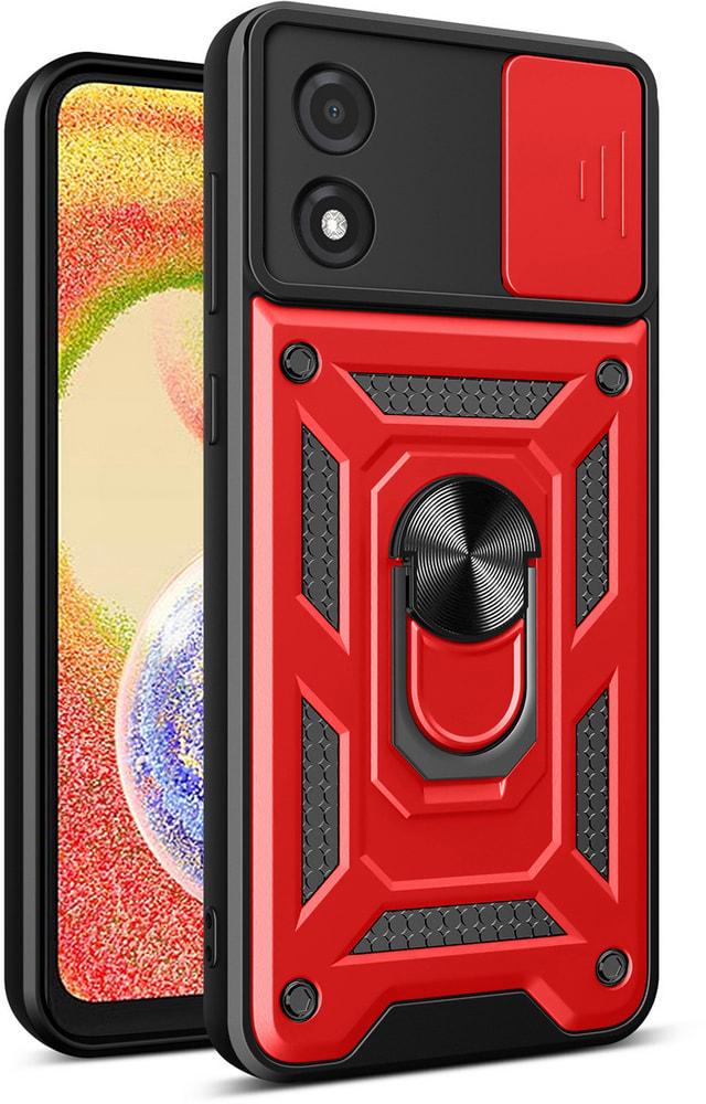 Чехол с защитой камеры 3DGuard Motorola E13 Red (32450-2D)