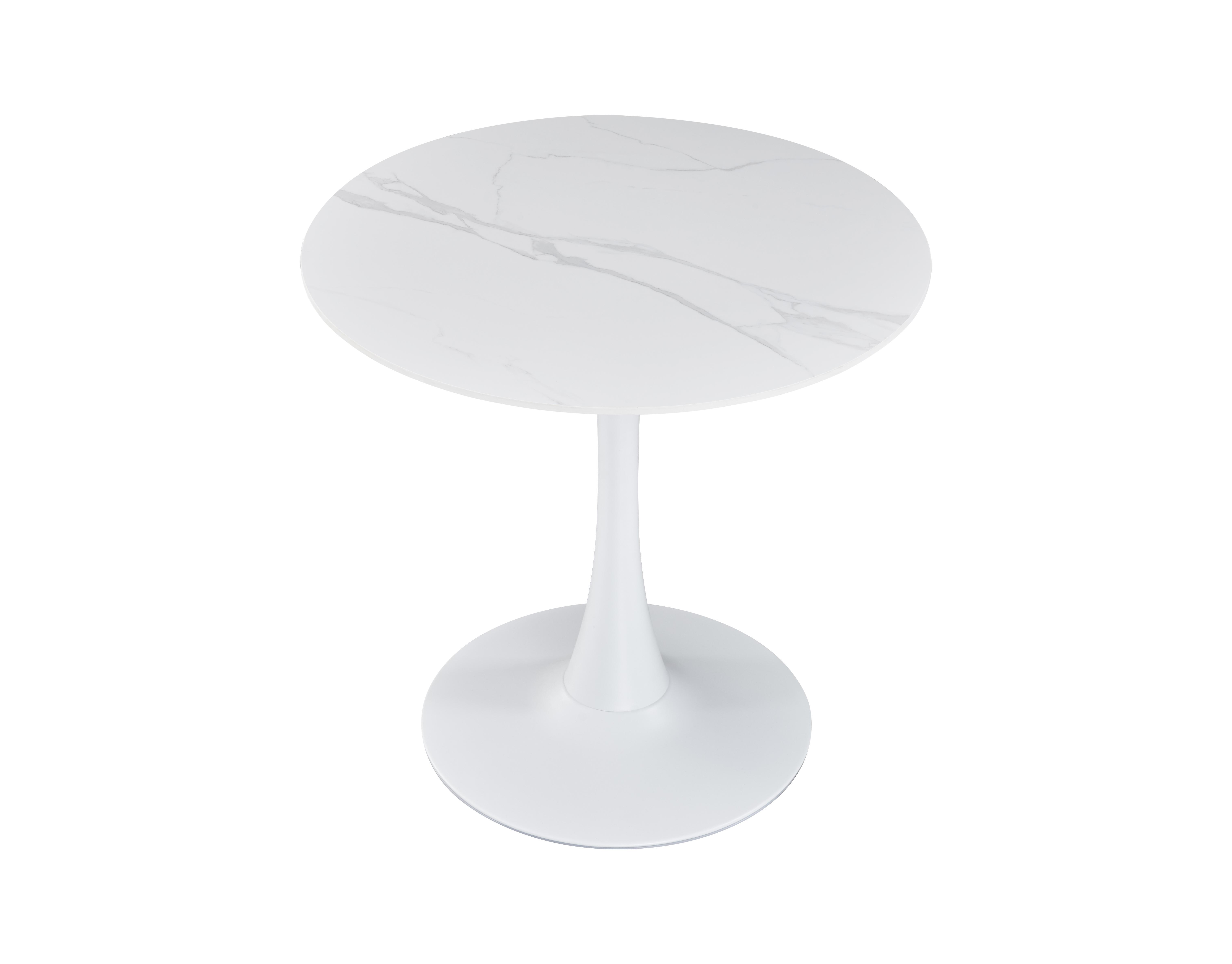 Обеденный стол Грейс Опал D 800 мм Белый (GAА0057279) - фото 4 Обеденный стол Грейс Опал D 800 мм Белый (GAА0057279) - фото 4