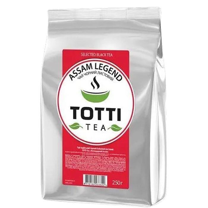 Чай чорний крупнолистовий Totti Tea Легендарний Ассам 250 г