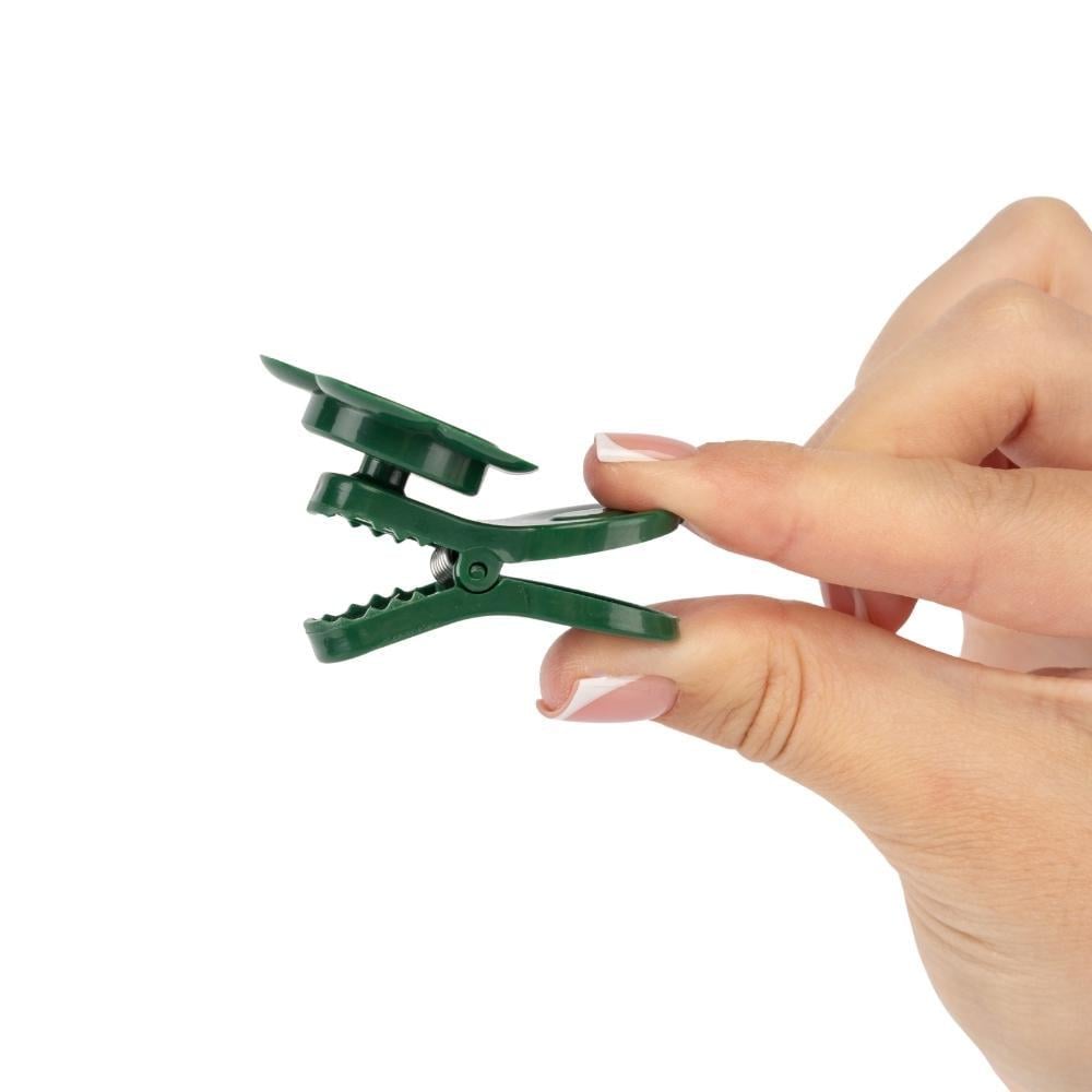 Набор свечей LED с клипсами на елку 10 см 10 шт. Красный - фото 3