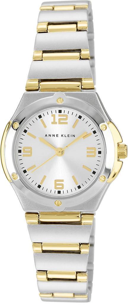 Наручний годинник жіночий Anne Klein 10/8655SVTT зі сріблястим циферблатом та сталевим браслетом Наручний годинник жіночий Anne Klein 10/8655SVTT зі сріблястим циферблатом та сталевим браслетом