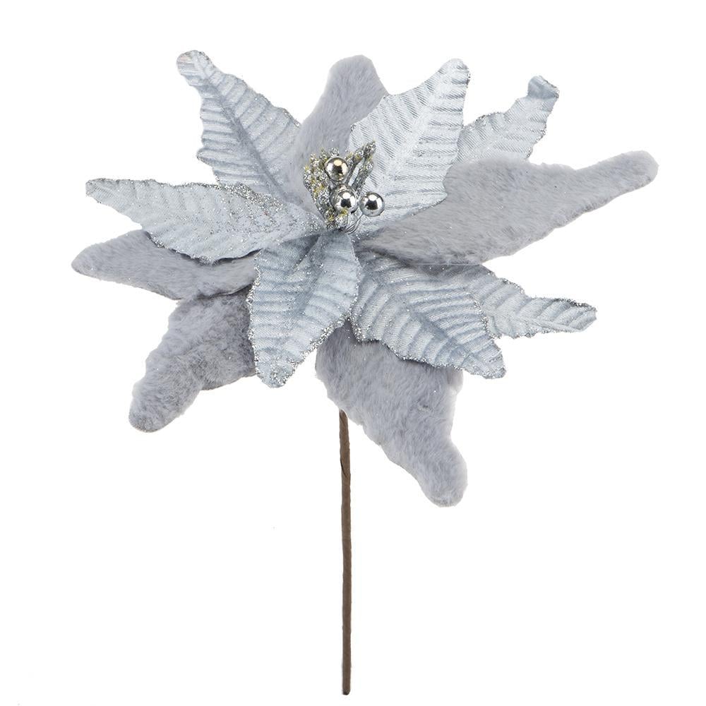 Декоративный цветок BonaDi Пуансеттия (2010-054)