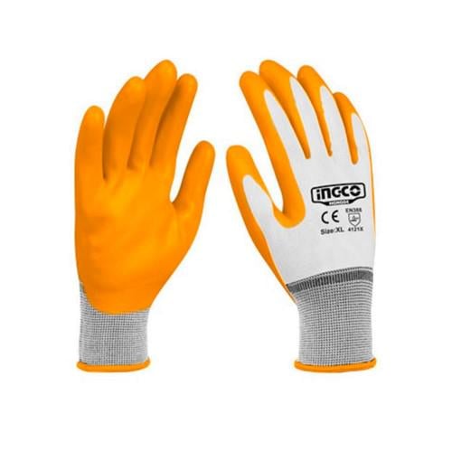 Рукавички з INGCO нітриловим покриттям XL (000230517) Рукавички з INGCO нітриловим покриттям XL (000230517)
