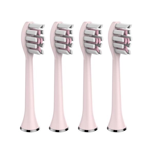 Насадки для ультразвуковой зубной щетки Medica+ Probrush 9.0 Ultasonic 4 шт. Pink (398625) Насадки для ультразвуковой зубной щетки Medica+ Probrush 9.0 Ultasonic 4 шт. Pink (398625)