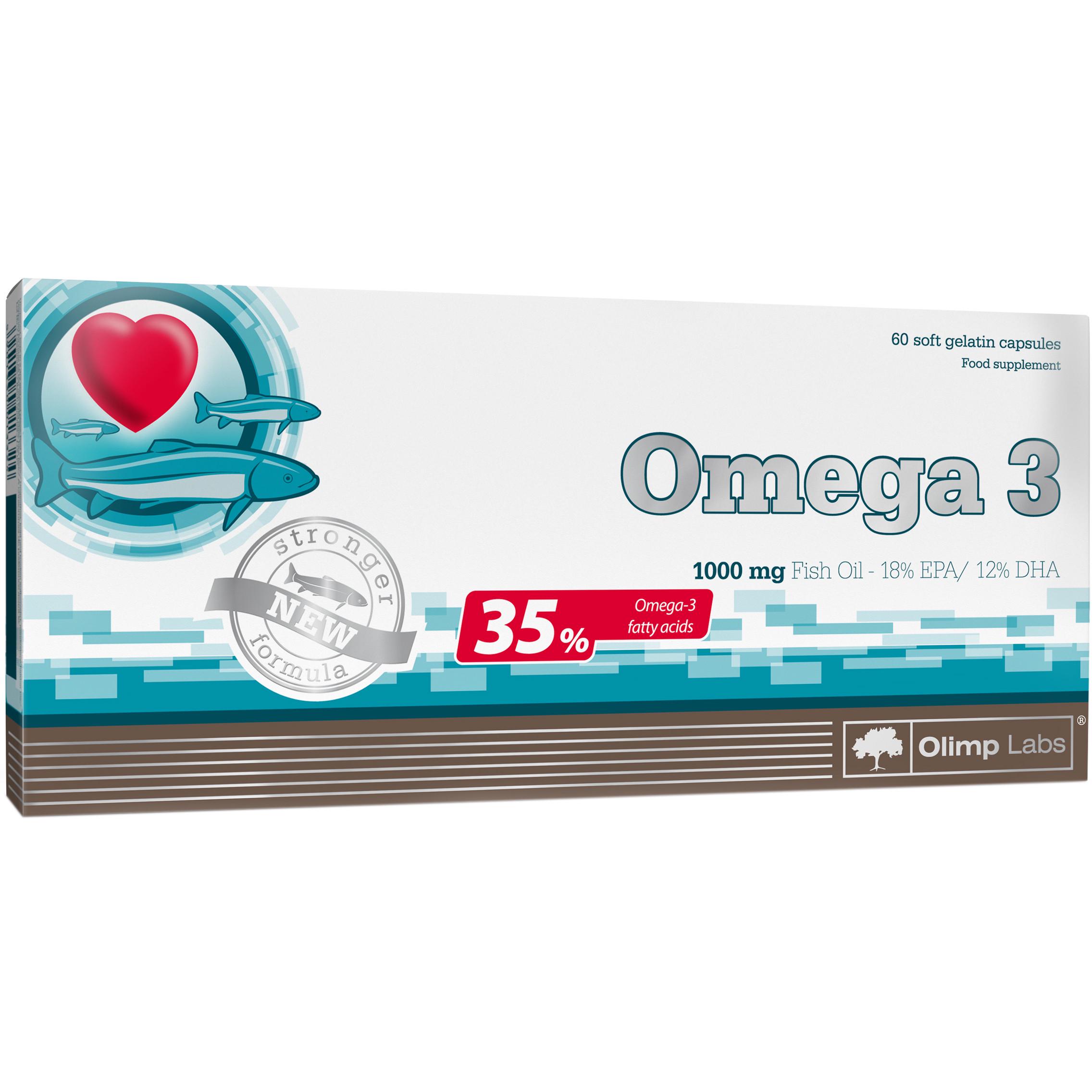 Омега Omega 3 35% 1000 мг blister box 60 капсул