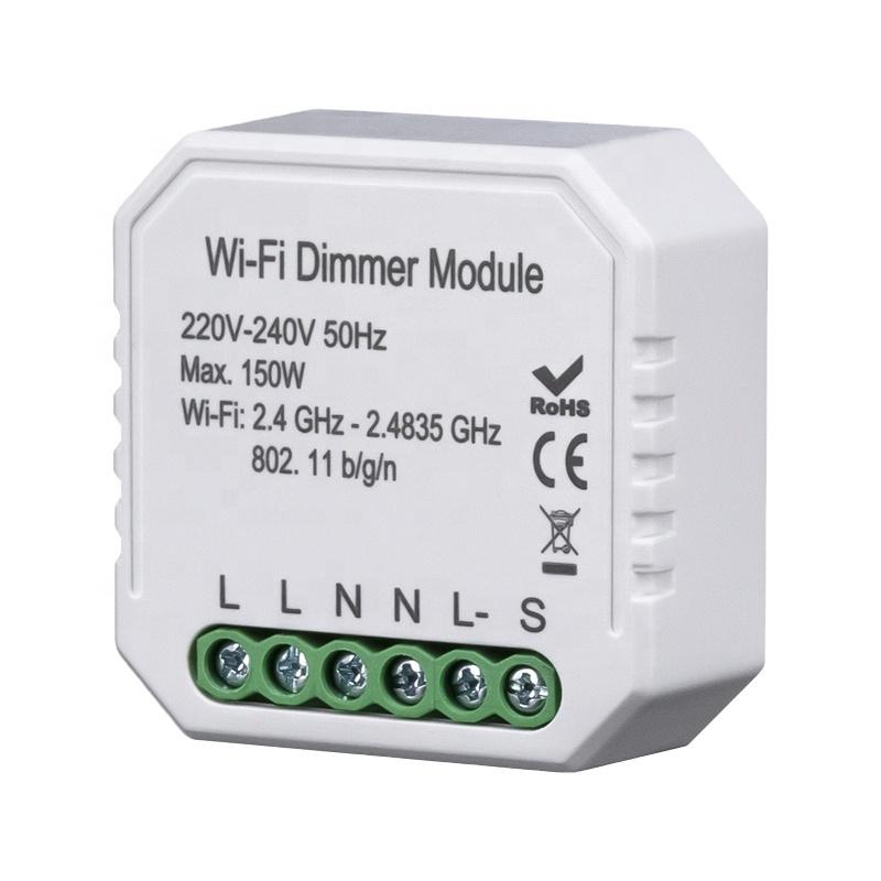 Умный выключатель-регулятор Tervix Pro Line WiFi Dimmer 1 клавиша (435421) - фото 1