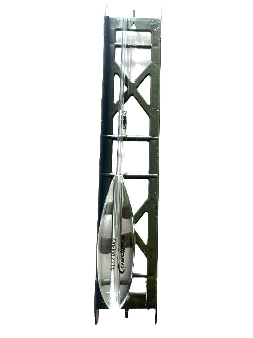 Готовая снасть с бомбардой Kalipso Sinking 20 г тонет 1 крючок (159753660)