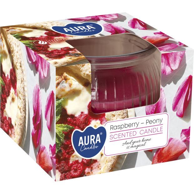 Свічка ароматична Bispol Scented Candle Raspberry/Peony (sn69-372)