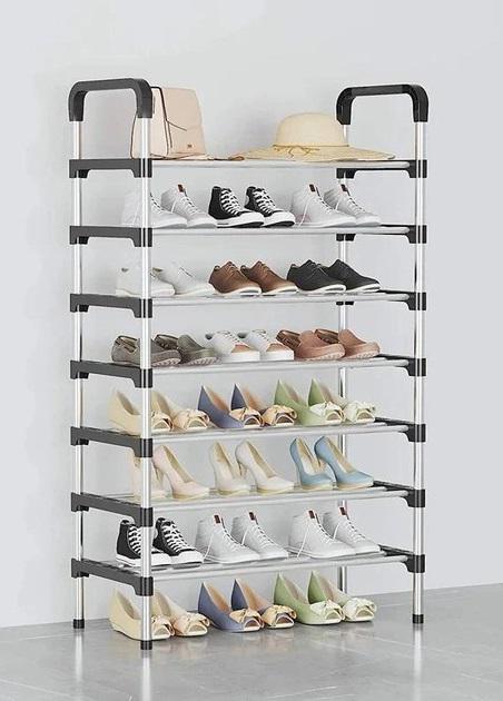 Полка для обуви 7 ярусов 132х56х28 см (R93314) - фото 2