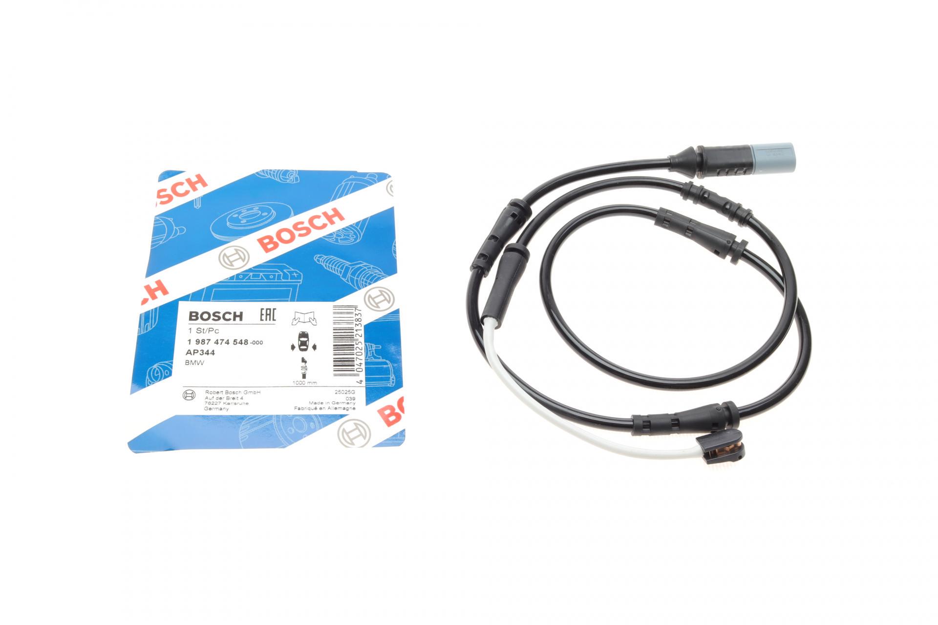 Датчик износа тормозных колодок задних BMW 5 F10/6 F06/F13 10- L 1000 мм (1 987 474 548)