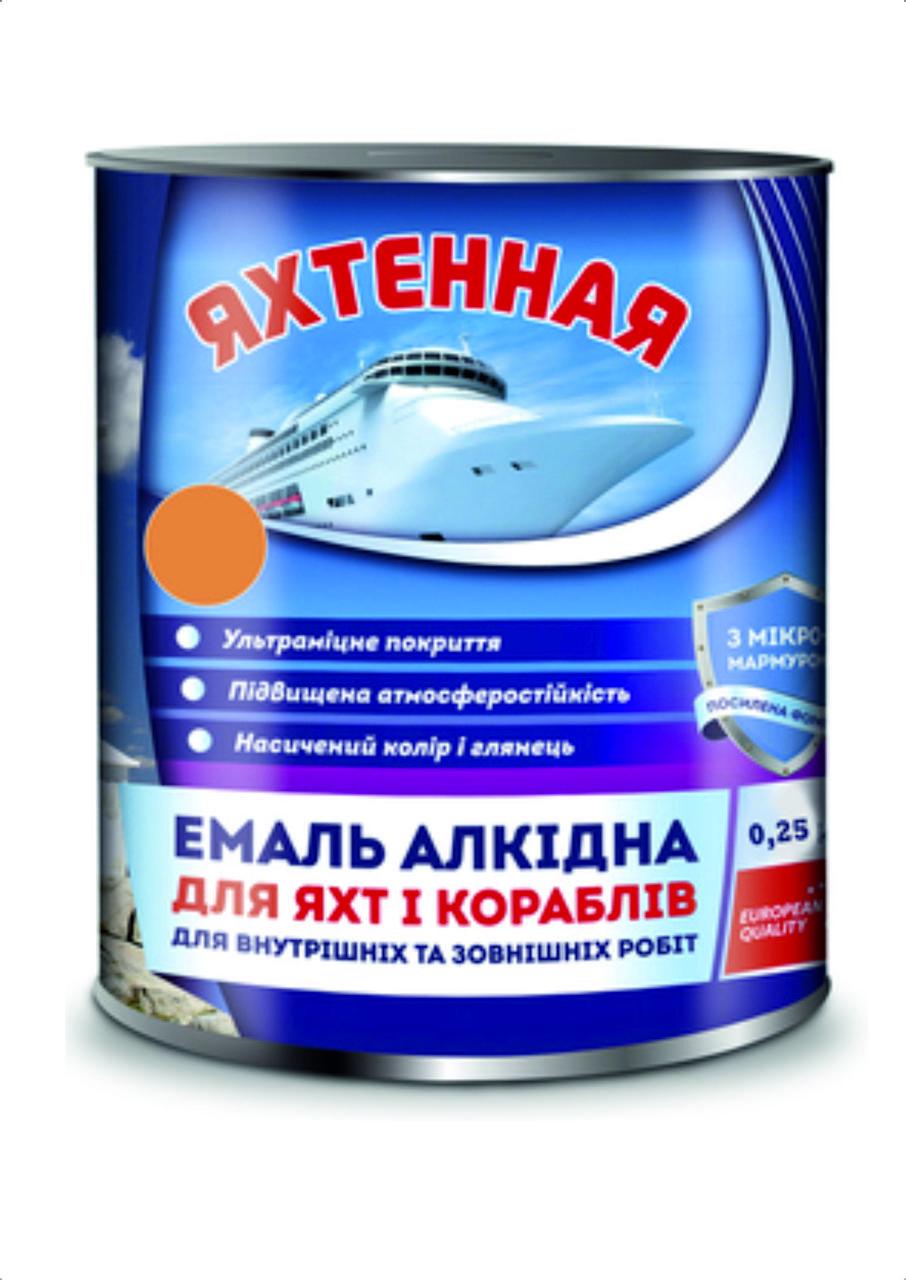 Эмаль алкидная ПФ-167 Яхтенная 0,9 кг Желто-коричневый (28715942) - фото 1