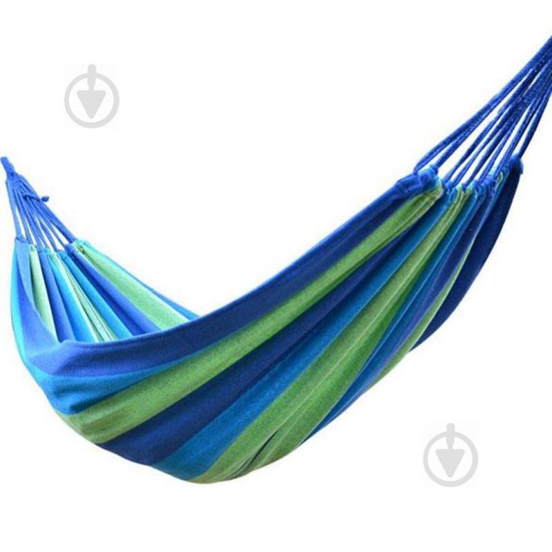 Тканевый гамак UKC подвесной 150х200 см Синий