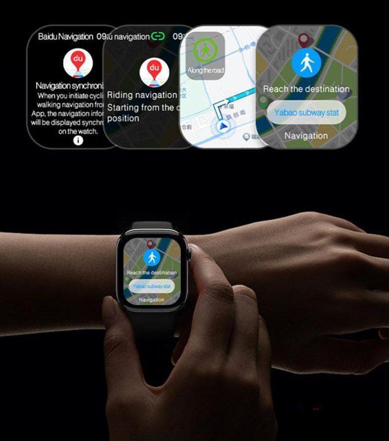 Смарт-часы HK10 Pro Max AMOLED Bluetooth Золотой (30644198) - фото 14