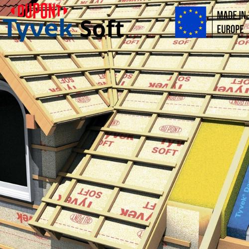 Супердиффузионная мембрана Tyvek Soft 1,5х50 м (8914995) - фото 12