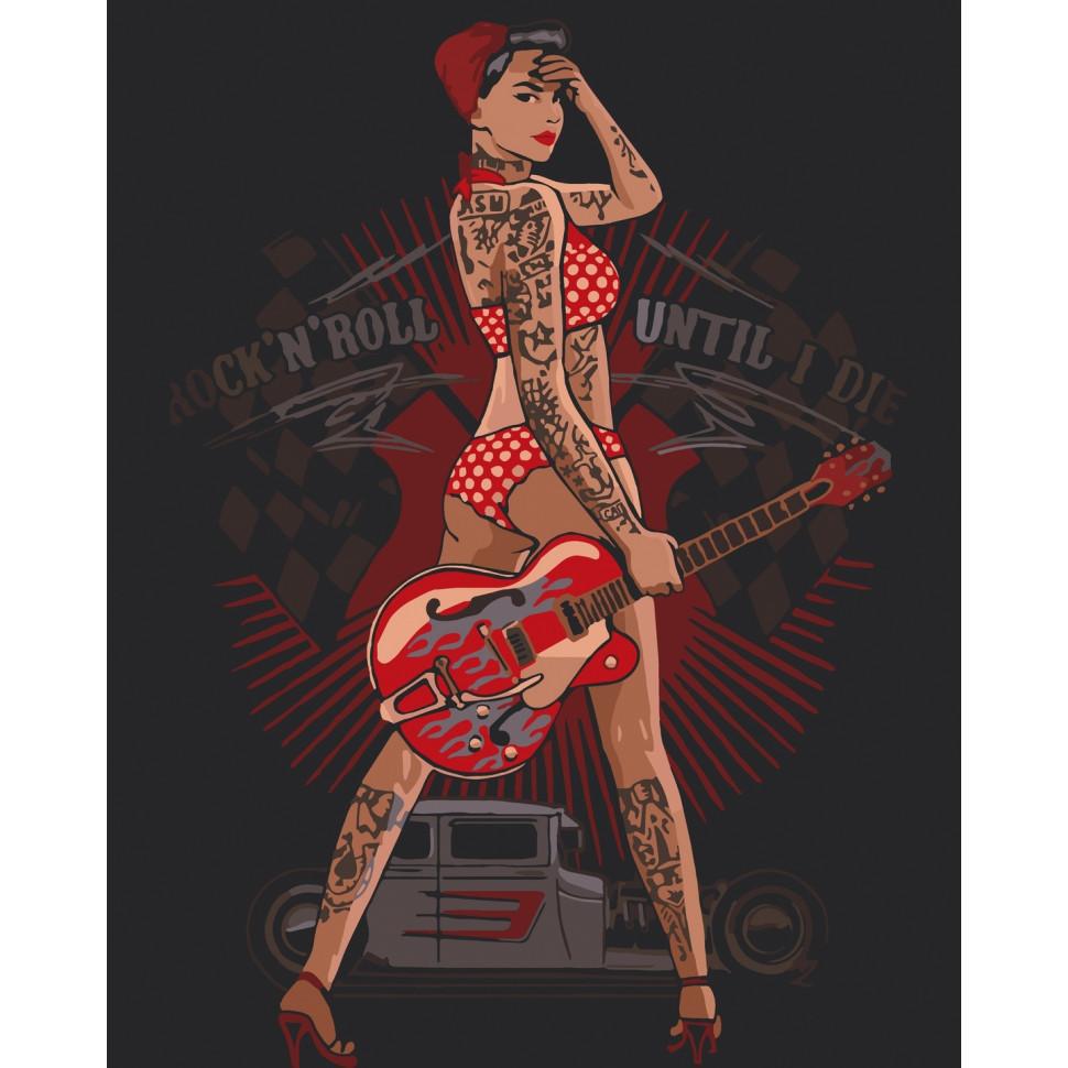 Картина по номерам Art Craft Рок-н-ролл навсегда 40x50 см (10316-AC)