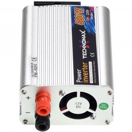 Инвертор напряжения Technomax 600W 12 В-220 В - фото 3 Инвертор напряжения Technomax 600W 12 В-220 В - фото 3