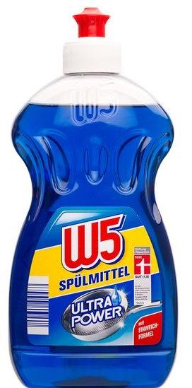 Средство для мытья посуды W5 Spulmittel Ultra Power 500 мл