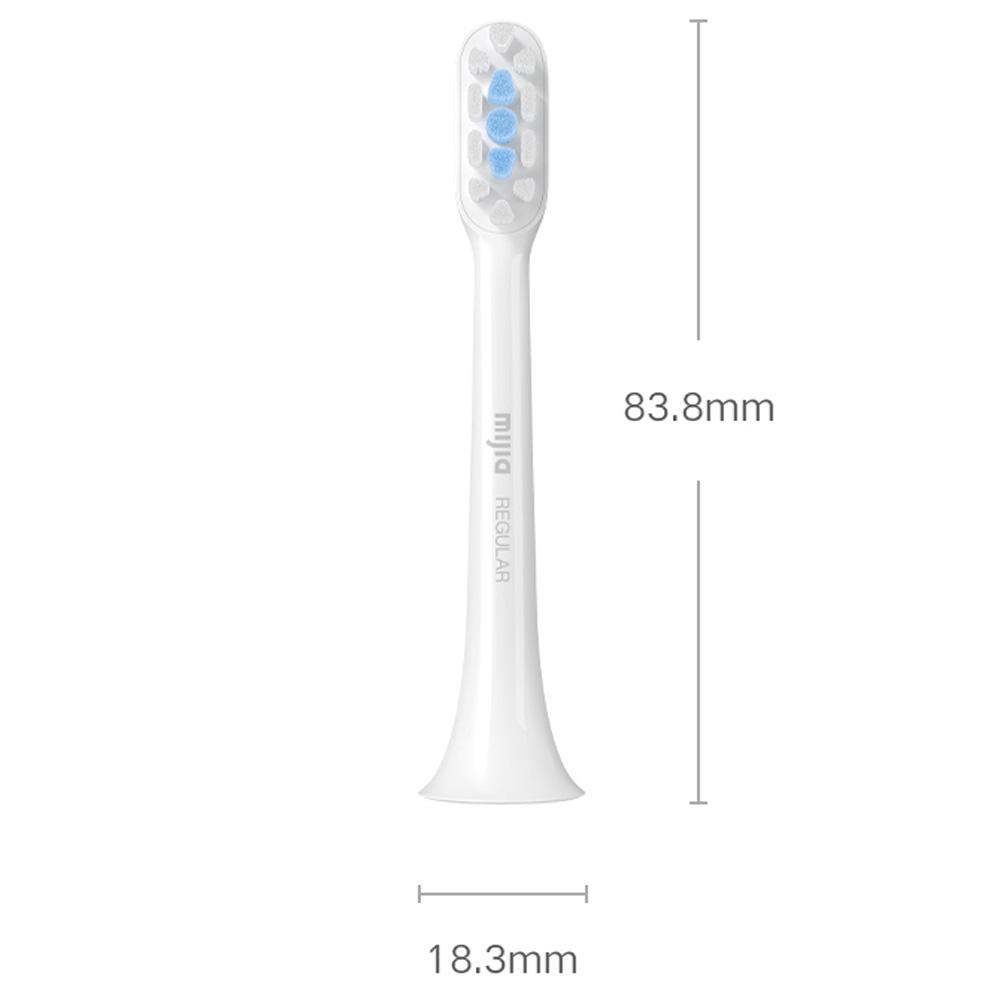 Насадка для зубної електрощітки MiJia T301/T302 Regular 3 шт. (MBS303) - фото 6