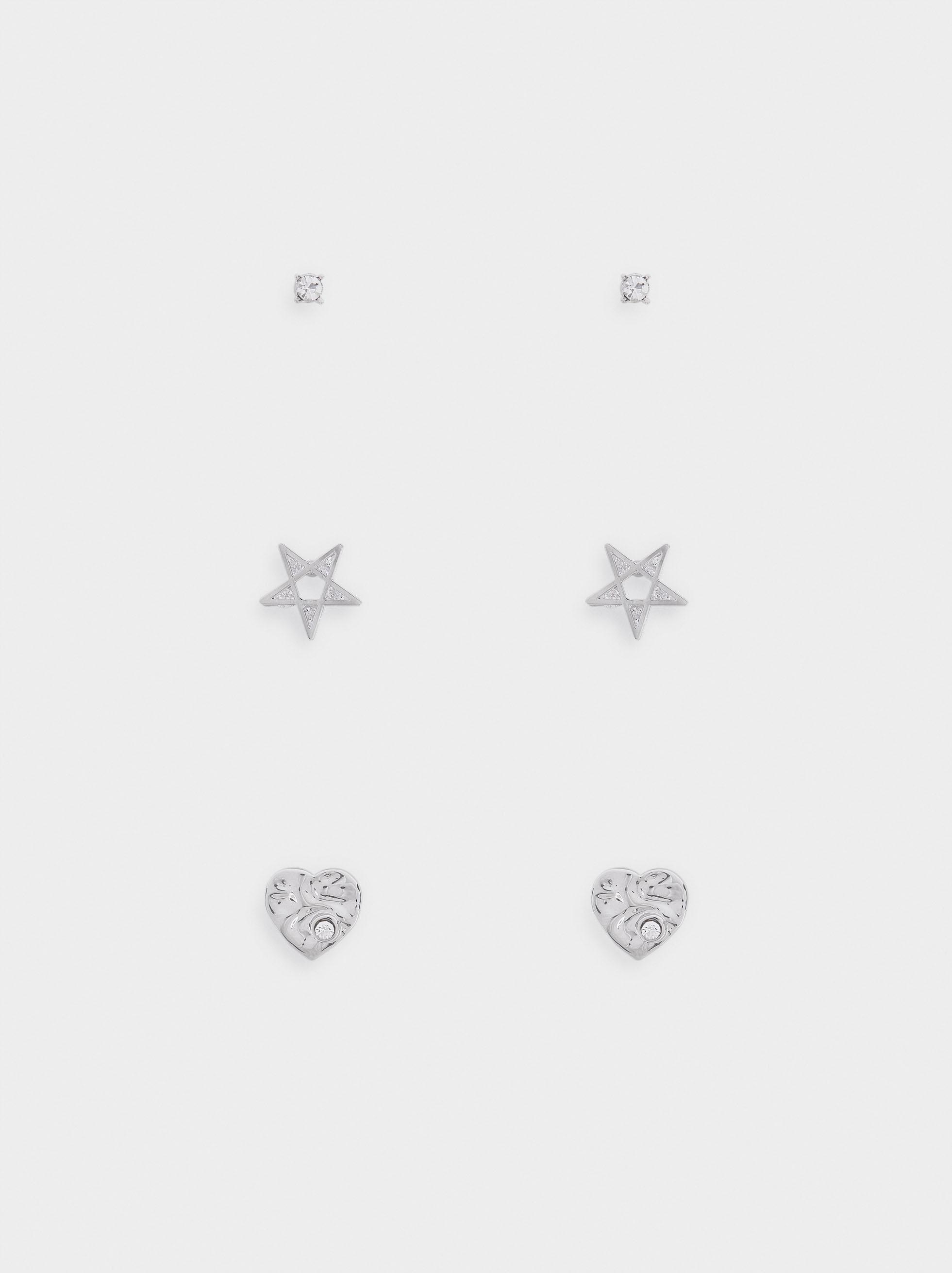 Женские серьги Parfois 189009 ONE Серебряный