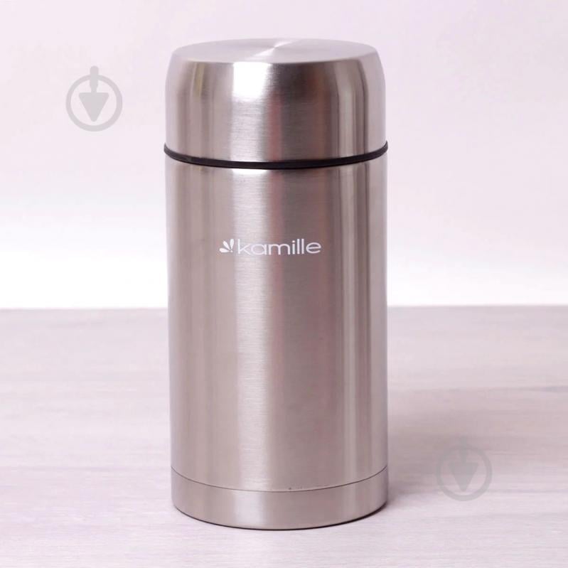 Термос пищевой Kamille 1000 мл из нержавеющей стали КМ-2062