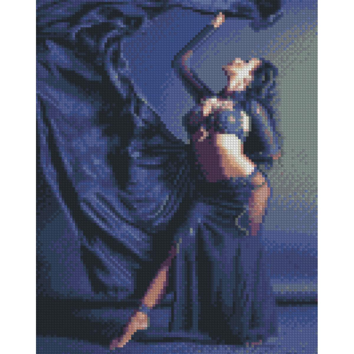 Алмазная мозаика Strateg Премиум Восточная танцовщица 30x40 см (HX469)