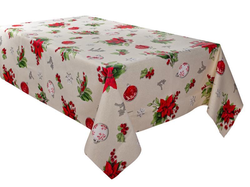 Скатерть водоотталкивающая Lefard FROSTY 140x140 см (715-390)