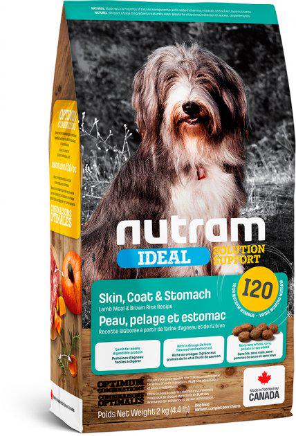 Сухой корм для собак Nutram I20 Ideal Solution со вкусом ягненка 2 кг (7824900)