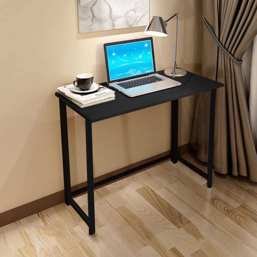 Стіл у стилі Лофт StepLoft розкладний каркас металевий Чорний (Comp-table-122)