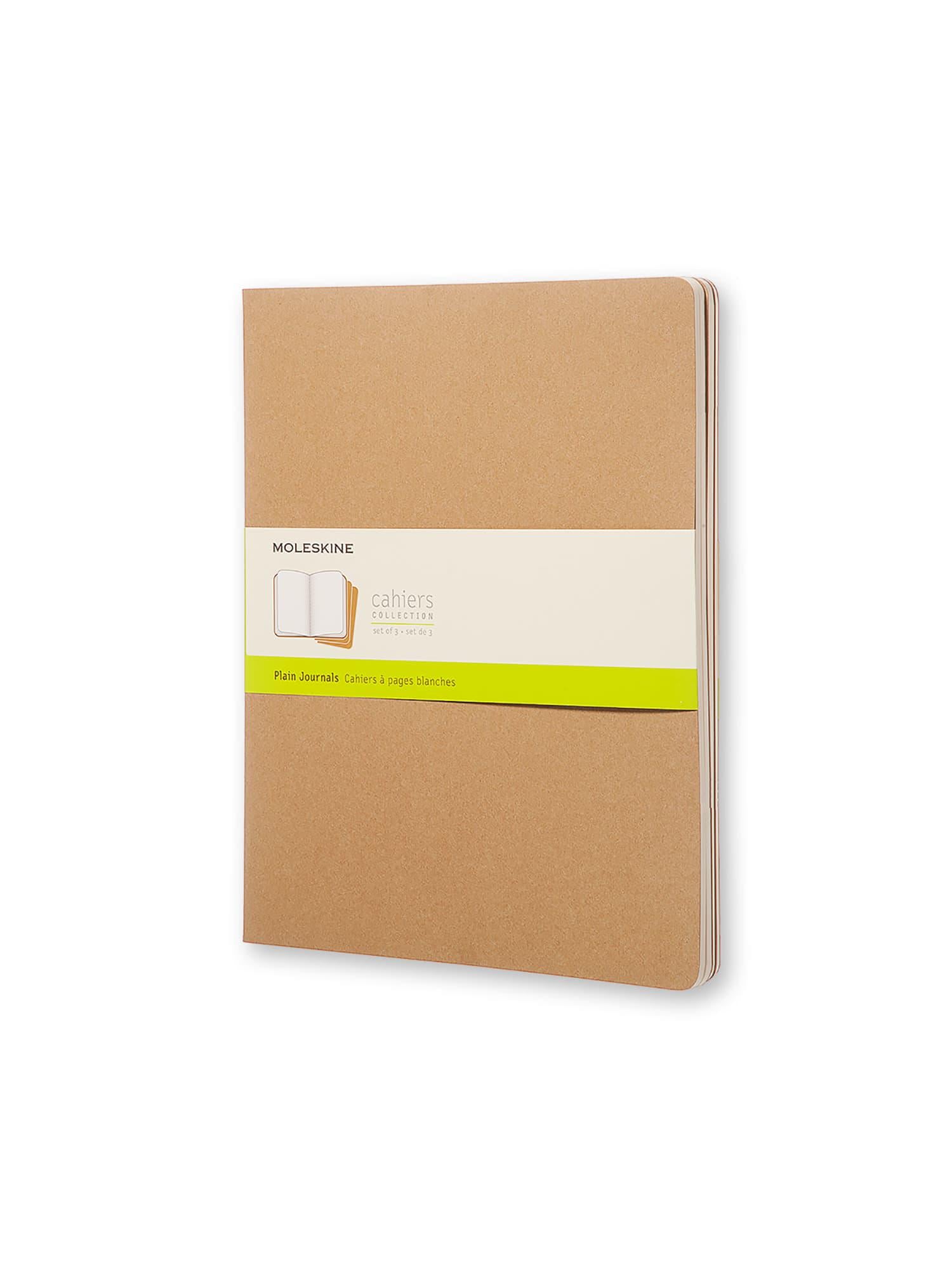 Блокнот Moleskine Cahier XXL нелинованный Бежевый (QP433)