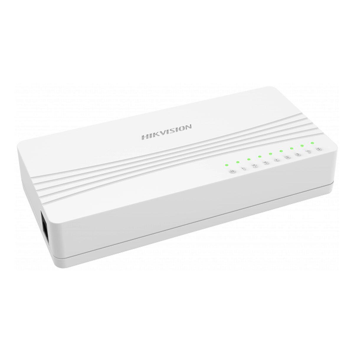 8-портовый коммутатор Hikvision DS-3E0108D-E - фото 4